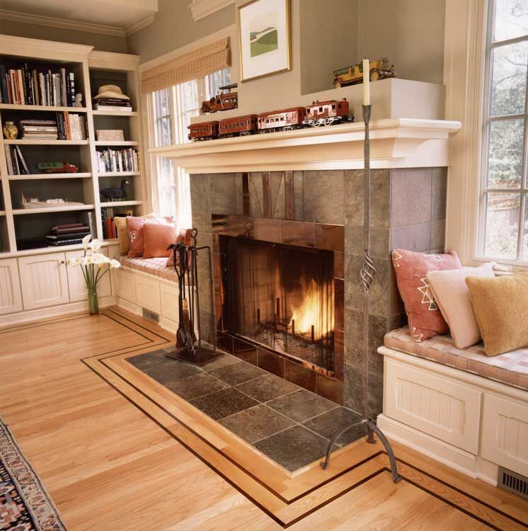 Fireplaces project by Miconi Marble & Tile in Marin County