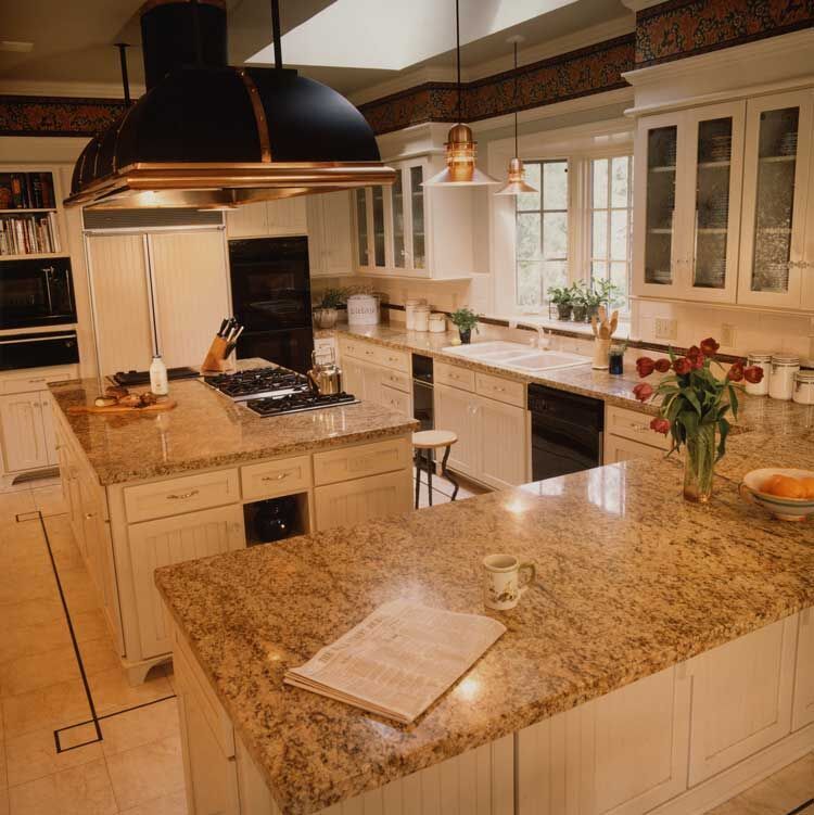 Kitchen tile backsplash and countertop installation by Miconi
