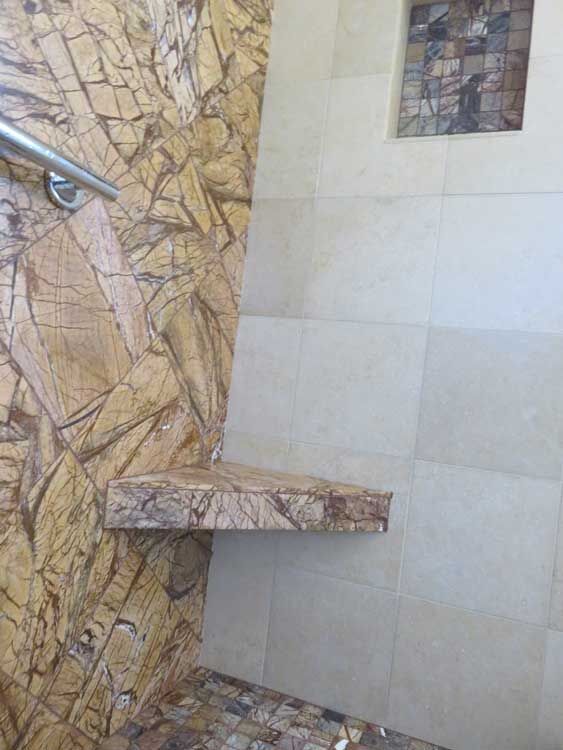Bathroom remodel by Miconi Marble & Tile near Corte Madera, Marin County