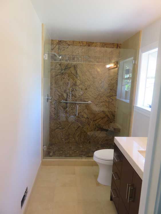 Bathroom remodel by Miconi Marble & Tile near Sausalito, Marin County