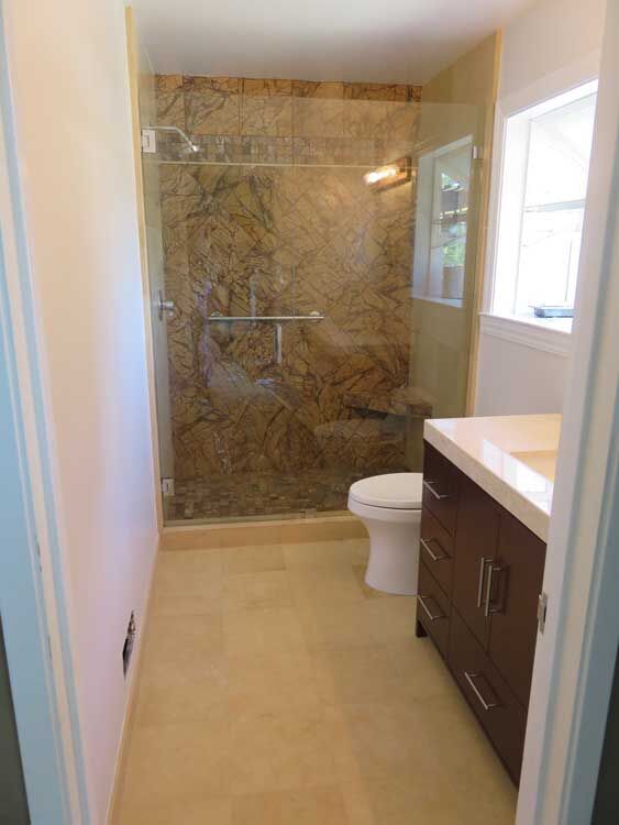 Bathroom remodel by Miconi Marble & Tile near Sausalito, Marin County